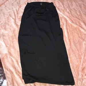Long black Skirt